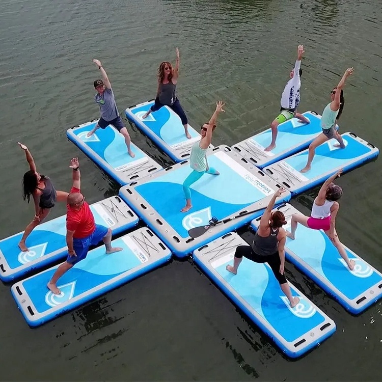 Yoga Of Fitness Mat - ホットセール！スポーツや水上ヨガ用のインフレータブルヨガマット