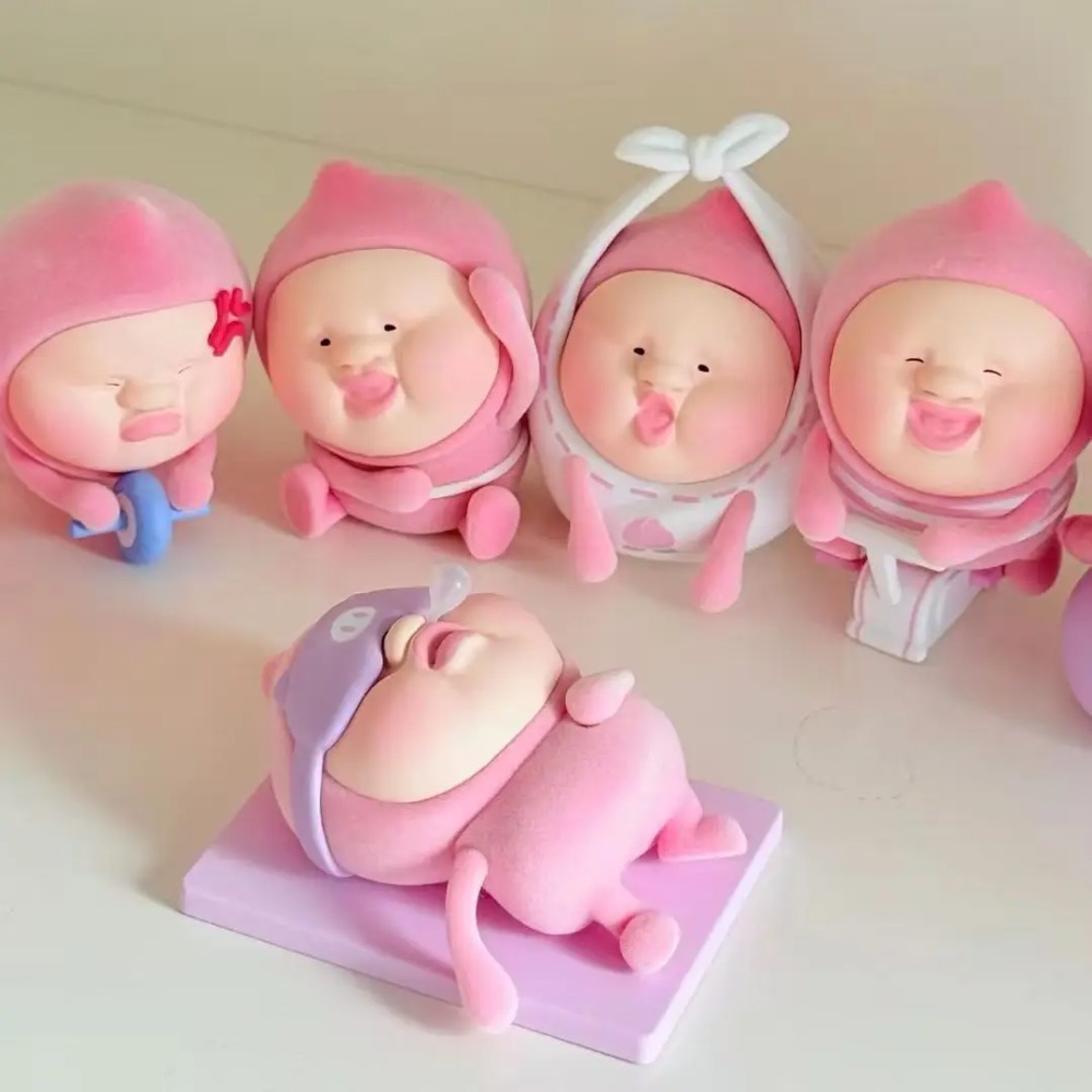 Yoga In Fitness First - FUNISM KOBITO アクションフィギュアスポーツマンブラインドボックスおもちゃフィットネスジムヨガ漫画人形デスク装飾グッズクリスマスギフト