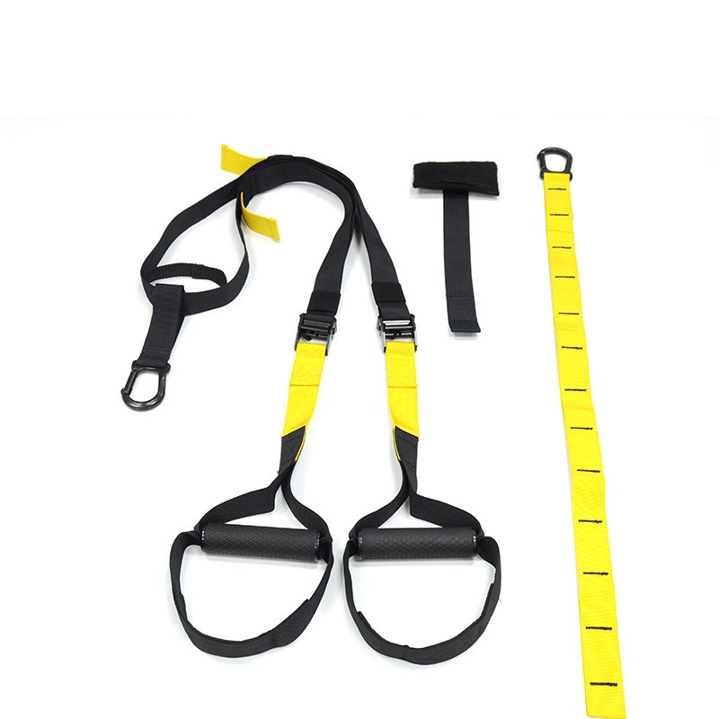 Yoga Fitness Trx - Trx 調節可能なサスペンションテンショントレーニングベルト抵抗バンドテンションロープヨガフィットネス機器抵抗バンド