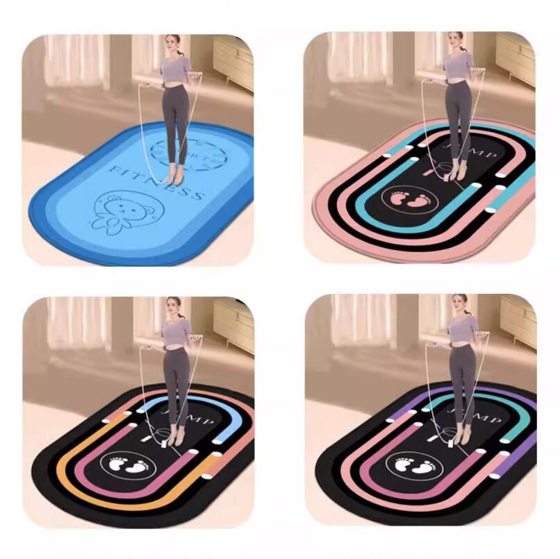 Yoga Fitness Hotel - ヨガマットフィットネスホームジム床スポーツラグ旅行マットレスエクササイズバランスパッドヨガアクセサリー縄跳びワークアウトカーペット