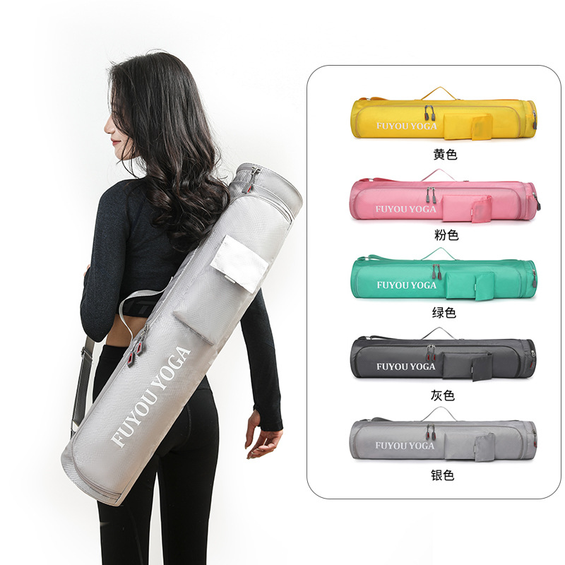 Fitness Yoga - 大容量ヨガマットバッグ軽量防水クロスボディジムバッグファッションマルチポケットショルダーキャリアーバッグピラティスフィットネス用