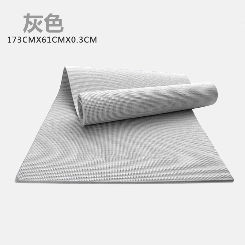 Yoga Fitness Room - ヨガマット印刷工場 耐衝撃 滑り止め ホワイト フィットネス 静音
