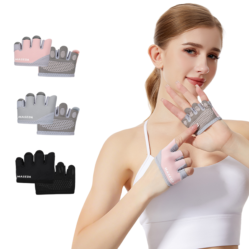 フィットネス用フィンガーレスグローブ：ピラティスやエアリアル - Fitness Yoga のレビューと価格