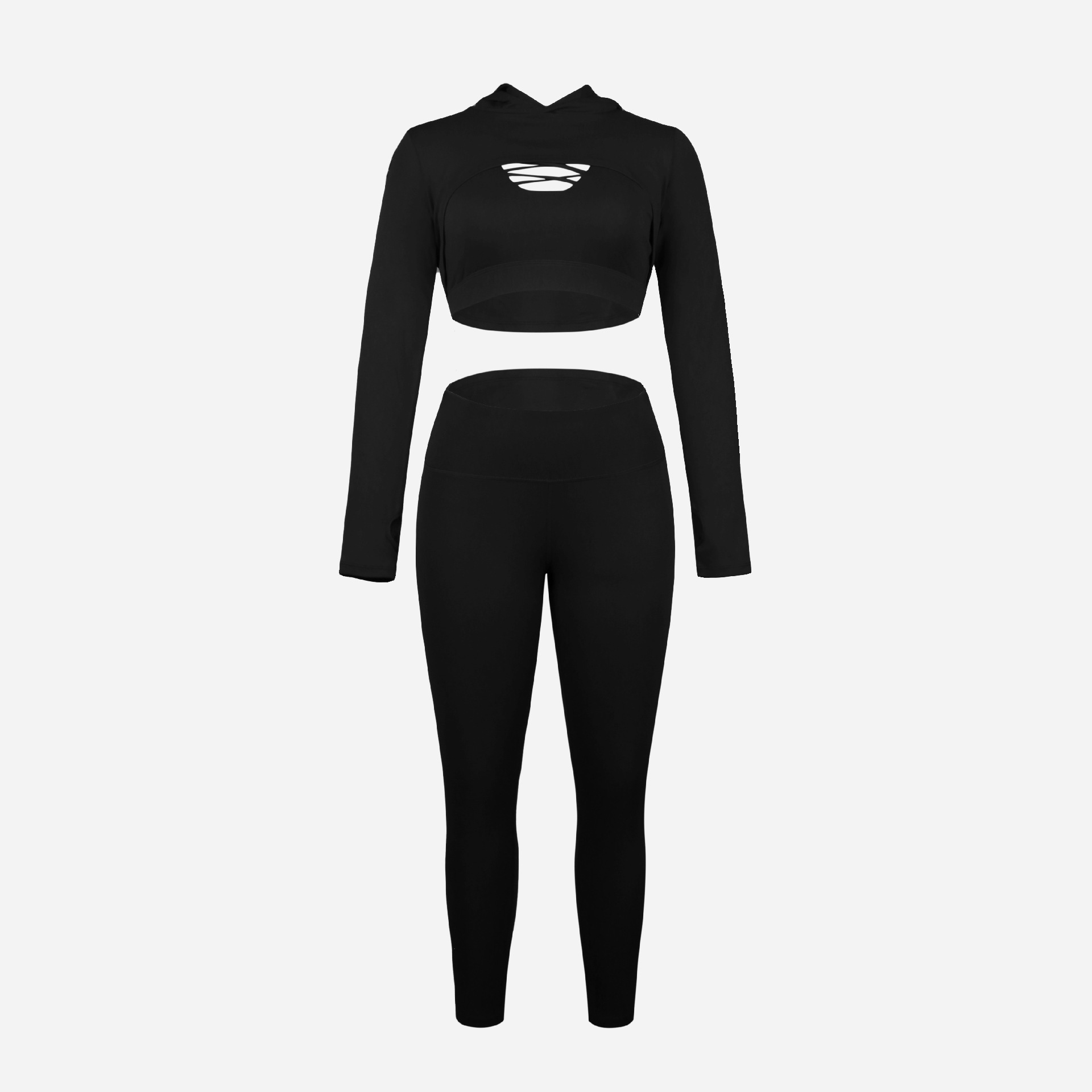 3ピース レディース ヨガ フィットネスセット - ジム ワ - Yoga & Fitness Center のレビューと価格