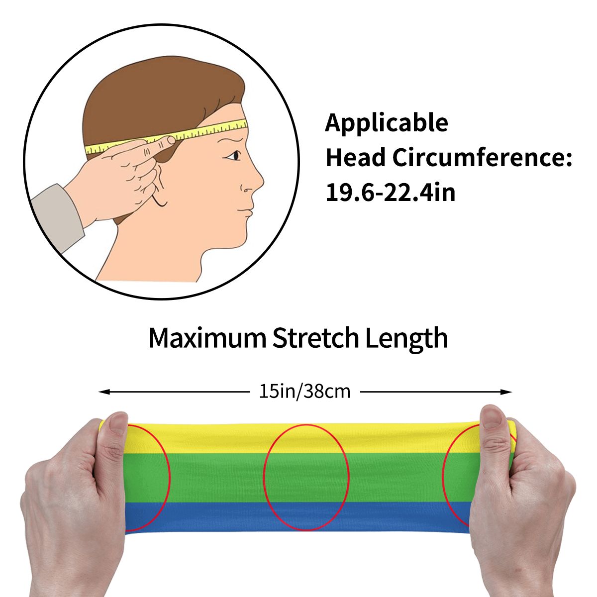 ヘッドバンド スポーツ ヨガ フィットネス ストレッチ スウ - Yoga In Fitness First のレビューと価格