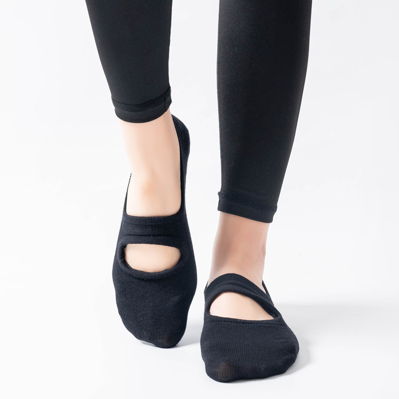 高品質の女性ヨガソックス滑り止め通気性バックレスピラティスソ - Yoga Dance & Fitness Center Llc のレビューと価格