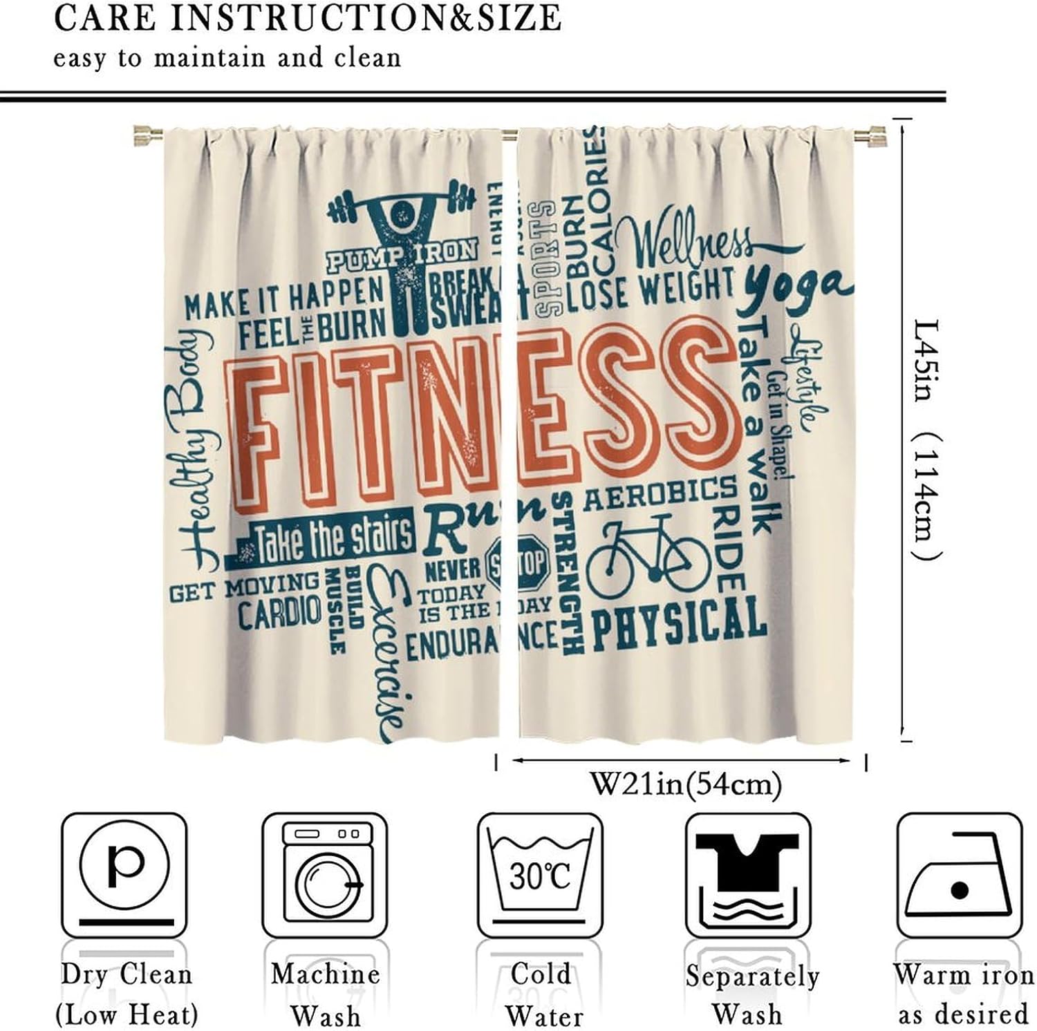 大型フィットネスワークアウトモチベーションカーテンバナー、ホ - Yoga Fitness Hotel のレビューと価格
