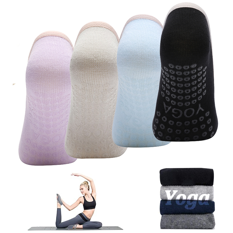 レディースノンスリップピラティスソックス女性レース包帯ヨガソ - Yoga Dance & Fitness Center Llc のレビューと価格