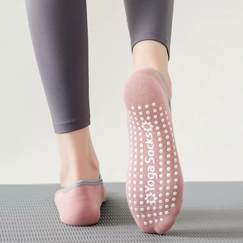 通気性タオル底ヨガソックス女性シリコーンノンスリップ包帯ピラ - Yoga Dance & Fitness Center Llc のレビューと価格