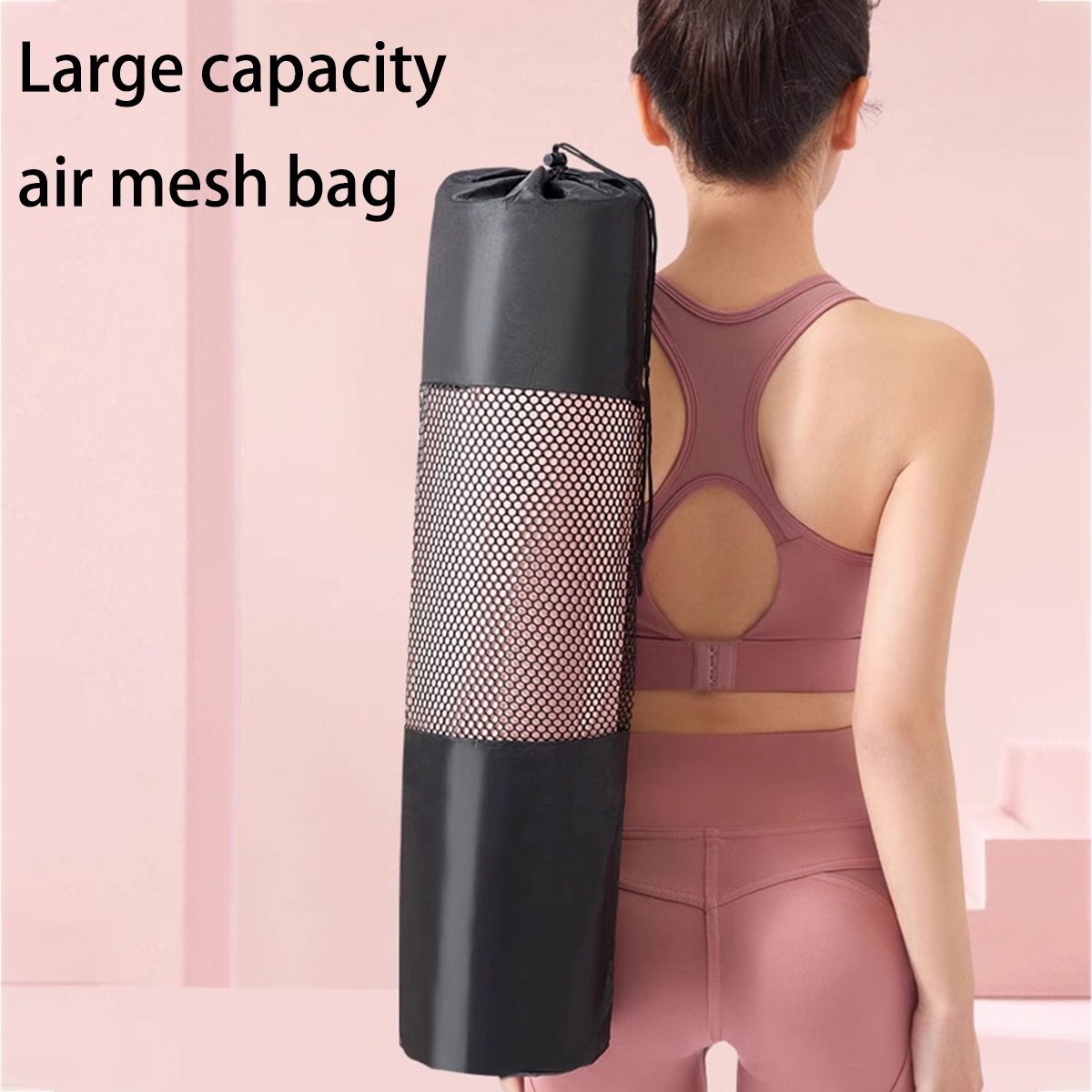 通気性のあるヨガマット収納メッシュバッグ - 耐久性のあるオ - Fitness Yoga のレビューと価格
