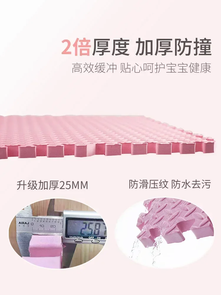 保護EVAリーフグレインフロアマット ヨガフィットネス滑り止 - Yoga Fitness Room のレビューと価格