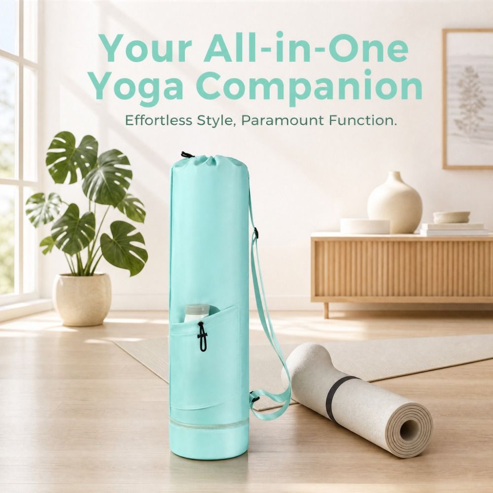 大容量ヨガマット収納バッグ調節可能なストラップ防水フィットネ - Yoga Of Fitness Mat のレビューと価格