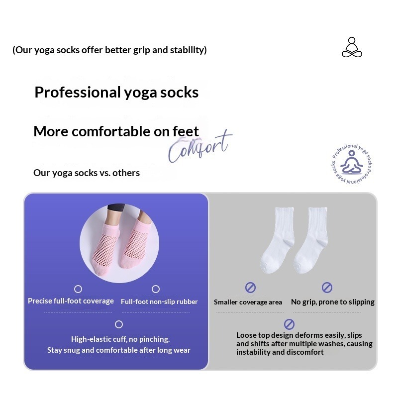 夏用通気性メッシュヨガソックス レディース プロ仕様 レオタ - Yoga Dance & Fitness Center Llc のレビューと価格