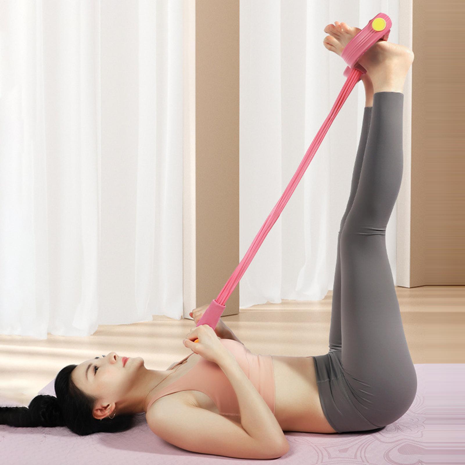 ペダルプーラー抵抗バンド 6 チューブフィットネス機器フィッ - Yoga Fitness Hotel のレビューと価格