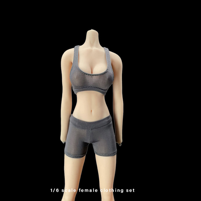 1/6 女性兵士ヨガセット体操服フィットネストップ半袖シャツ - Yoga In Fitness First のレビューと価格